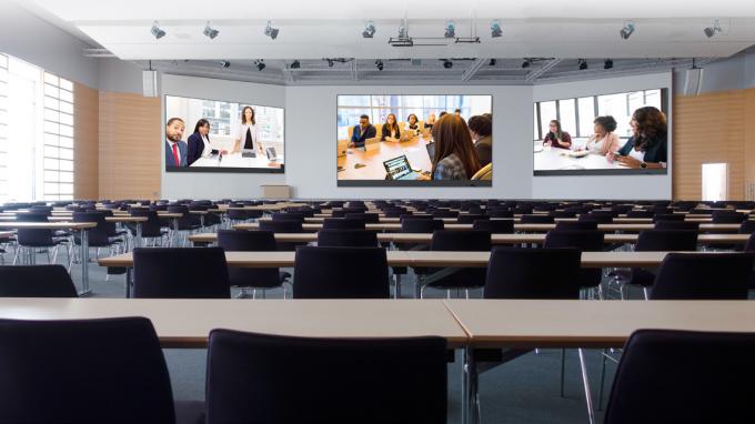 Smart LED Fernsehanzeige im Konferenzzimmerbeweglichen führte Fernsehschirm für Konferenz