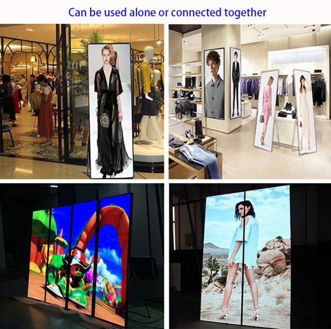 LED-Plakatbildschirmmobile Bleischirm für Einzelhandelsgeschäft des Einkaufszentrums